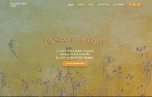Website Design for Roxanna Miller, LMHC